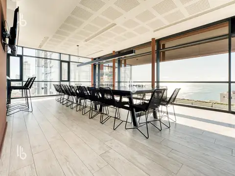 Departamento 2 ambientes con 2 baños