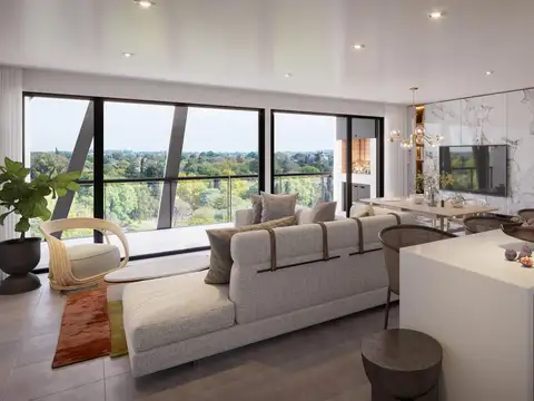 Departamento 2 ambientes con 1 baño