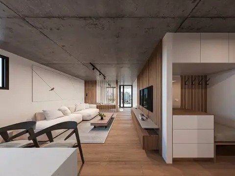 Departamento Monoambiente con 1 baño