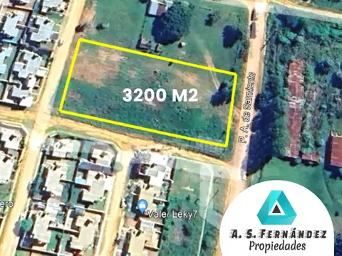 Terreno en Venta de 3200,0 m2