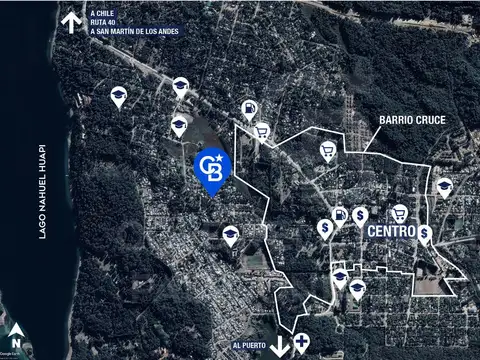 Terreno en Venta en Villa La Angostura, USD 420.000