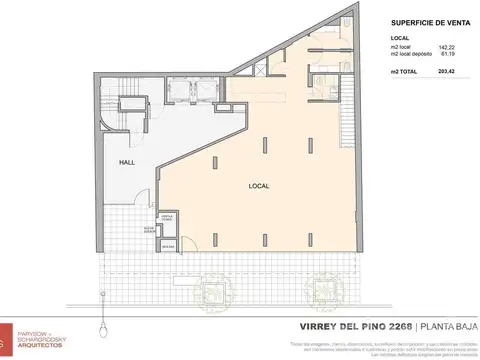 Virrey del Pino y Vuelta de Obligado - Local