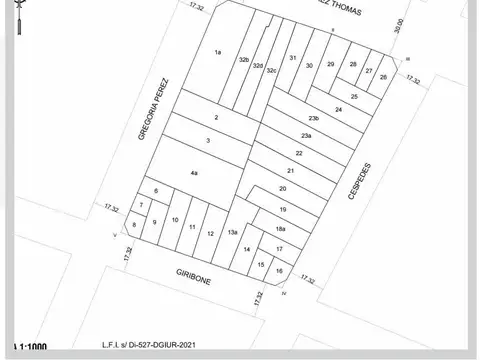 Terreno en Chacarita
