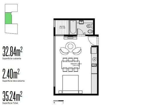 Departamento en Venta A Estrenar