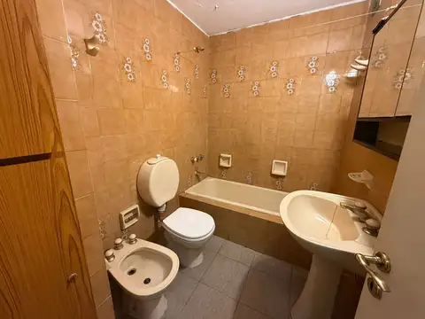 Departamento 2 ambientes con 1 baño