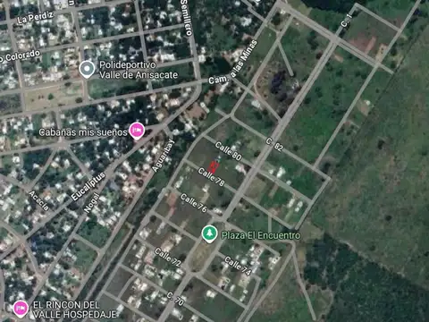 Terreno en Venta en Villa Anisacate, USD 9.000