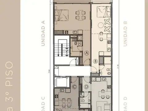 Departamento en Venta de 2 ambientes