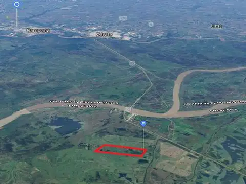 Campo en Venta 340 has en Paranacito Entre Rios, a 1500 metros de RN12