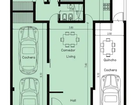 VENTA DESARROLLO CASA 2 DORM B JOSÉ HERNANDEZ