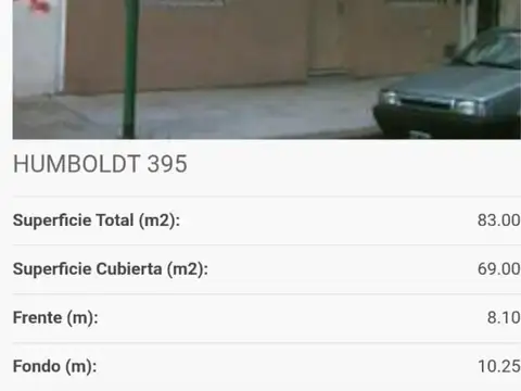 Terreno en Venta 10  mts Frente