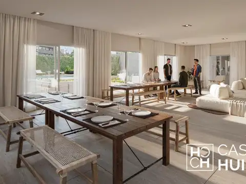 Departamento 2 ambientes con 1 baño