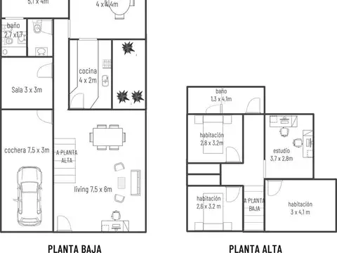 Casa en Venta de 5 dormitorios
