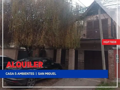Casa - Alquiler - Argentina, San Miguel - Zapiola 935