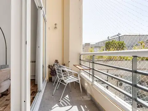 Departamento 2 ambientes con 2 baños