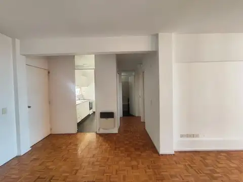 3 ambientes en  Las Cañitas con balcón aterrazado super luminoso