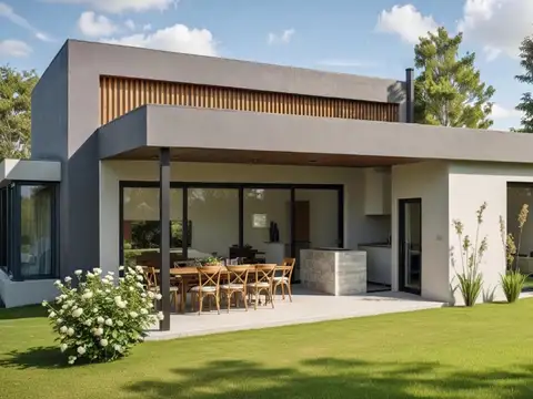 Casa 4 ambientes con 2 baños