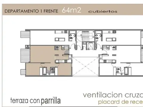 Departamento en Venta de 3 ambientes