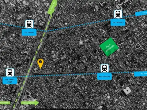 Departamento 4 ambientes con 2 baños