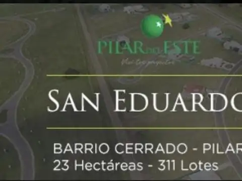 Gnn. Lote En Venta San Eduardo , Pilar Del