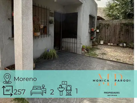 CASA EN VENTA EN MORENO
