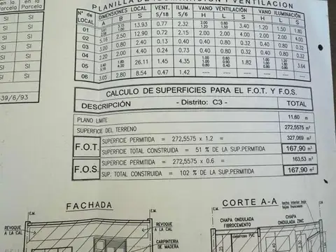 Casa 4 ambientes con 2 baños