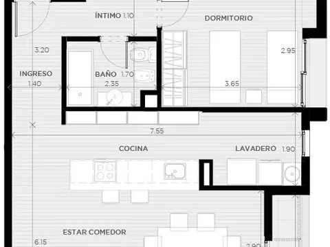 Departamento en Venta en Fisherton, USD 1