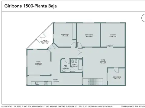 Casa 5 ambientes con 2 baños