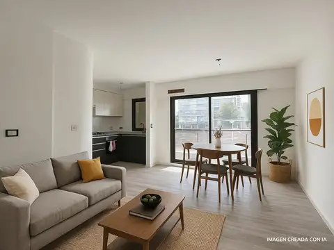 Venta - Departamento de dos dormitorios a estrenar con patio, en Refinería, Rosario