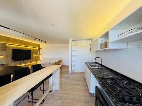Departamento 2 ambientes con 2 baños