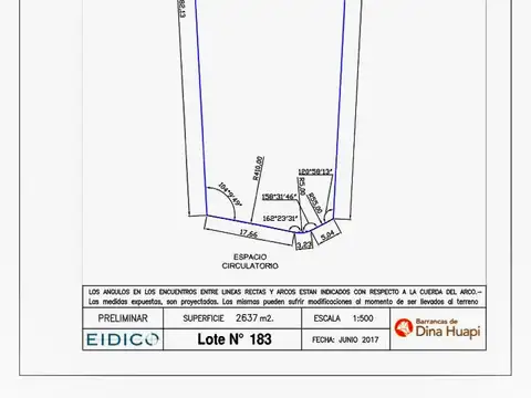 OPORTUNIDAD LOTE EXCLUSIVO BARRANCAS DE DINA HUAPI BARRIO PRIVADO-15 KMS BARILOCHE-VISTAS INCREIBLES