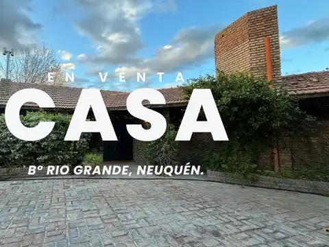 VENTA CASA 4 DORMITORIOS, B° Rio Grande