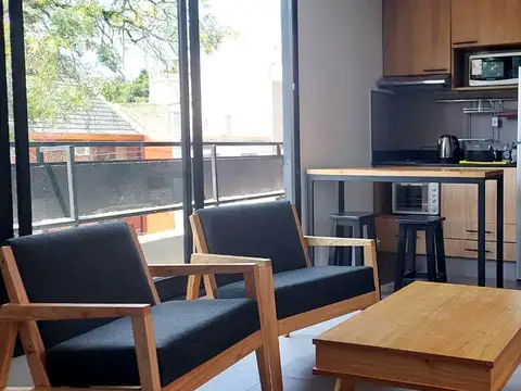 Villa Ortuzar - Urdininea y La Pampa, 1 amb, 26 m2    balcón   terraza  privada (RBB)