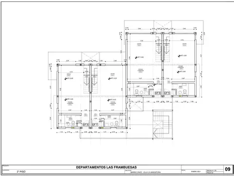Departamento 2 ambientes con 1 baño