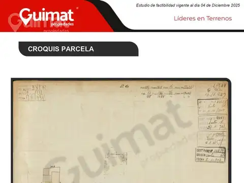 Terreno en Venta de 97,0 m2