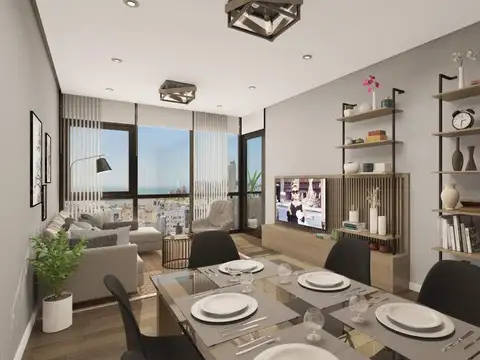 Departamento 2 ambientes con 1 baño