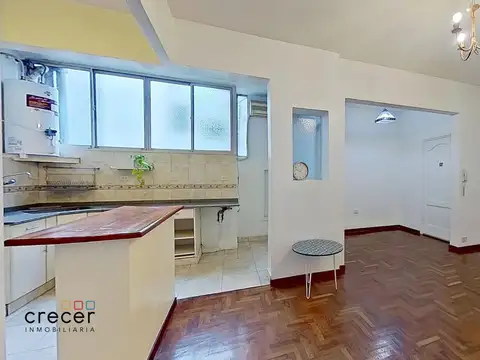 Departamento 3 ambientes con 1 baño
