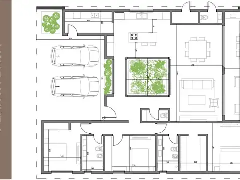 Moderna casa a estrenar en barrio La Alameda. Canning-Presidente Perón.