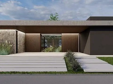 Moderna casa a estrenar en barrio La Alameda. Canning-Presidente Perón.