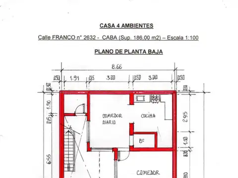 Casa en Venta de 3 dormitorios
