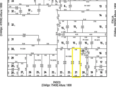 Terreno en Venta en Abasto, USD 250.000