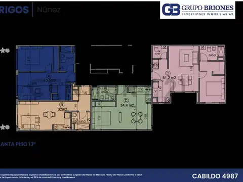 Departamento Monoambiente con 1 baño