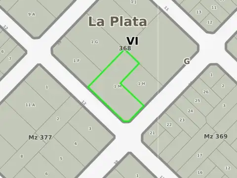 LOTE EN VENTA VILLA ELISA ENTRE CAMINOS