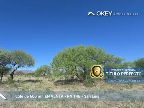 Terreno en Venta 16  mts Frente