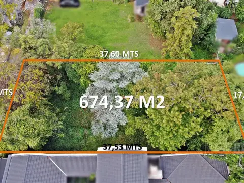 Terreno en Venta 17  mts Frente