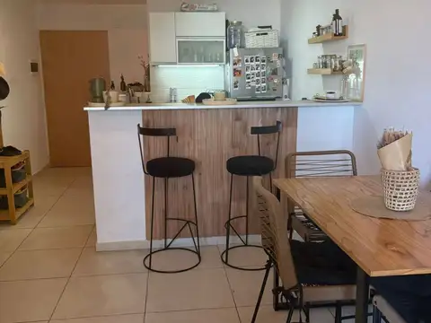 Departamento 2 ambientes con 2 baños