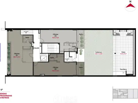 Sarmiento 1200, Piso 10
