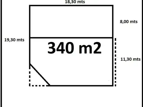 Casa 6 ambientes con 2 baños