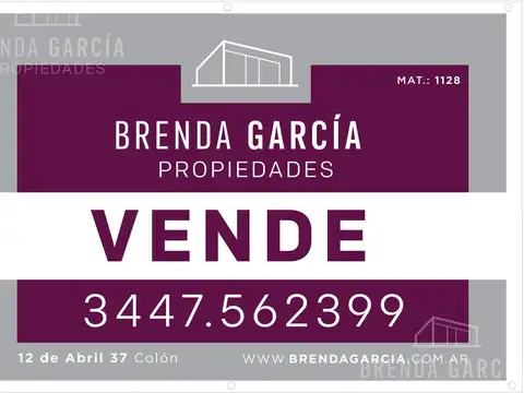 Terreno en Venta 36  mts Fondo