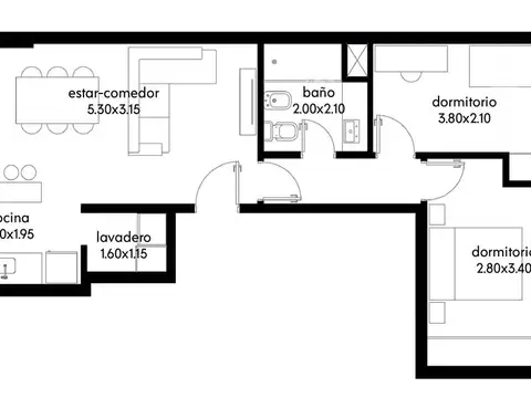 Departamento en Venta 1 año