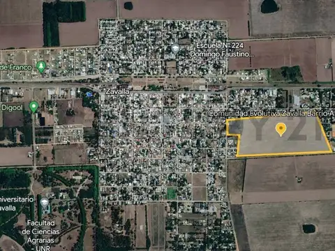 Av. San Martin y Saavedra entre Pacifico Otero y Guemes 100